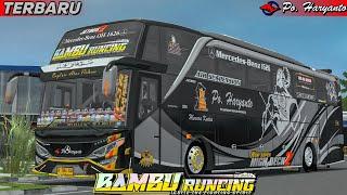 TERBARU. Share Livery Po.Haryanto Bambu Runcing  Mod JB2 SHD ASxFM  Mod Bussid Terbaru V4.3.1