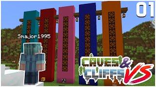 The BEST then WORST Start EVER - Caves & Cliffs VS - Minecraft 1.18 - Ep.1