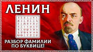 ЛЕНИН – разбор по буквице псевдонима Ульянова Случайно ли он выбрал эту фамилию? ОСОЗНАНКА