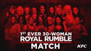 WWE Royal Rumble 2018 Match Card HD