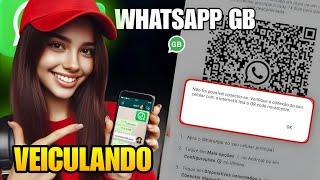 WHATSAPP GB FUNCIONOU  VEICULANDO COM ESPELHAMENTO 2024 NOVO MÉTODO ATUALIZADO COMO VOLTAR WA-GB