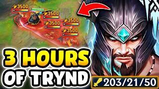 3 hours of Fogged DESTROYING Low Elo with Tryndamere OVER 200 TOTAL KILLS WTF?