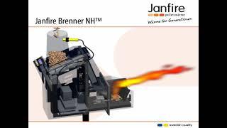 Janfire NH self cleaning pellet burner