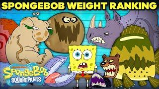 SpongeBob Characters Ranked By SIZE ️  SpongeBob