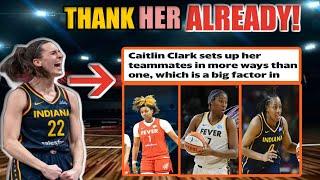  UNBELIEVABLE THIS IS PROOF THAT CAITLIN CLARK HAS MADE ALL OF HER TEAM MATES BETTER