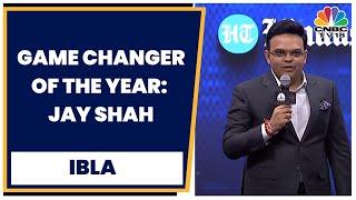 IBLA 2023  BCCI Secretary Jay Shah Awarded Game Changer Of The Year At CNBC-TV18 IBLA