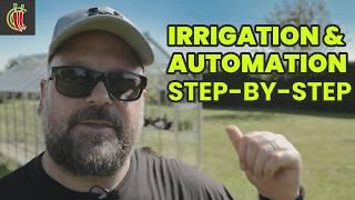 Ultimate Greenhouse Automation DIY Irrigation System Step-by-Step 