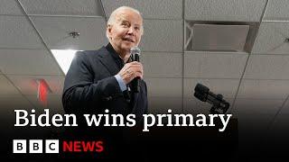 US elections Biden wins South Carolina Democratic primary  BBC News