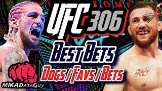 Noche UFC 306 Bets - Best Underdogs Favorites and Prop Bets