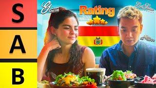 Rating Bolivian Foods