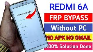 Xiaomi Redmi 6A M1804C3CI FRP Unlock or Google Account Bypass  MIUI 11 Without PC