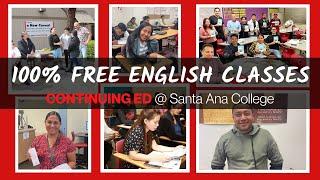 100% FREE English classes