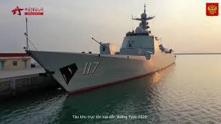 Tàu khu trục tên lửa dẫn đường Type-052D  Type 052D class of guided missile destroyers.