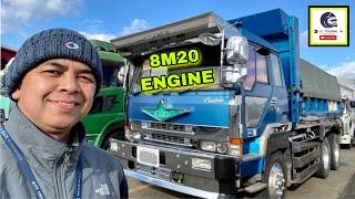 YEAR 1995 MODEL FUSO DUMP TRUCK  INSPECTION BEFORE AUCTION