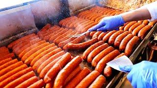 American Street Food - The BEST HOT DOGS in Chicago Jim’s Original Sausages Burgers Pork Chops