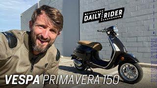 2022 Vespa Primavera 150 Review  Daily Rider