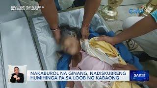 Nakaburol na ginang nadiskubreng humihinga pa sa loob ng kabaong  Saksi