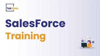 Salesforce Training  Salesforce Online Certification Course  Salesforce Demo Video  - TekSlate