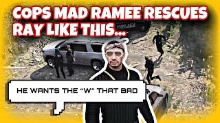 Cops Mad Ramee Rescues Ray Like THIS  NoPixel 4.0 GTA RP  NoPixel Clips