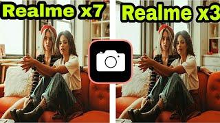 Realme x7 vs Realme X3 Detailed  Camera comparison  Realme x7