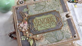 Scrapbook Fotoalbum Mini album Vintage memories