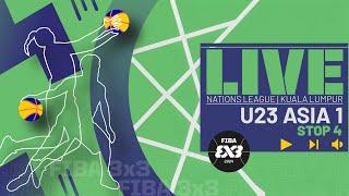 RE-LIVE  FIBA 3x3 U23 Nations League 2024 - Asia 1 - Stop 4  Group Phase