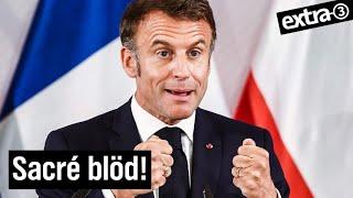 Song für Emmanuel Macron Du hast‘s verbockt  extra 3  NDR
