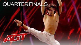 Aidan Bryant Performs Unbelievable Aerial - Americas Got Talent 2021