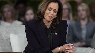 Terrible look Kamala Harris embarrassing moment during Oprah event