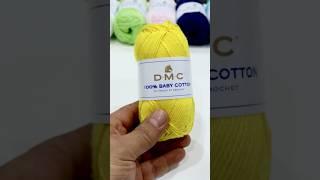 DMC 100% Baby Cotton Yarn available at handmayk.com. #cottonyarn #handmayk #yarnsdubai