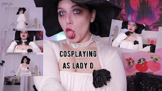 Cosplaying as Lady Dimitrescu