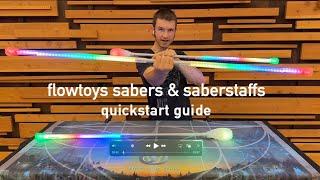 how to  sabers & saberstaffs