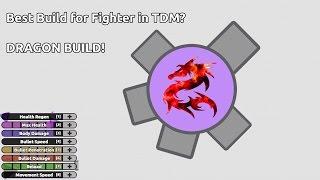 DRAGON BUILD - The Best Build for Fighter in TDM? 410K - diep.io