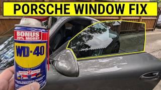 How to fix Porsche 997  987 Window Malfunction 911 Boxster Cayman