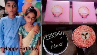 surprise birthday party . Nano ky ghr hvi Mahnoor Ibraheem or Arsh afroz ki birthday party