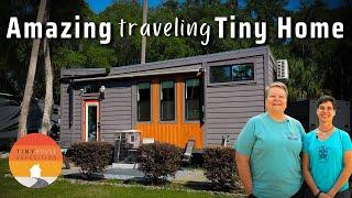 Early Retirees Traveling Tiny House - amazing cat-friendly design