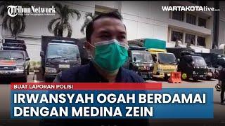 Laporkan Balik Irwansyah Tak Mau Berdamai dengan Medina Zein