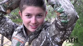 Hannah Barron Hog Hunting in TX with Simmons Sporting Goods All Things Hunting