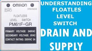 floatless level switch connection  high and low water tank control  Electreca