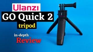 Best Mini Tripod for GoPro  Ulanzi Go Quick 2 Tripod Review