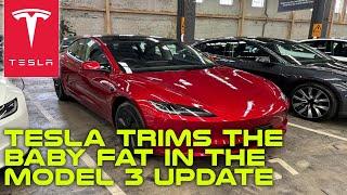 Tesla Trims The Baby Fat in the Model 3 Update