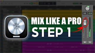 Mix like a PRO Step 1 The Static Mix Logic Mixing Tutorial