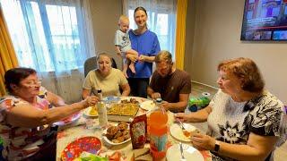 CELEBRATING ARSENY’S BIRTHDAY WITH FILIPINO FOOD Pancit canton escabecheng isda