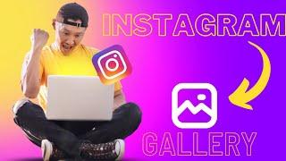 Download Instagram photos and videos with one click on pc2023 method.