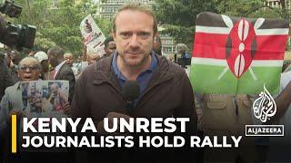 We are not criminals Kenyan media and journalists march against police intimidation’