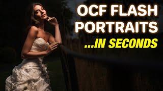 17 portraits in 5 minutes Use off camera flash QUICKLY