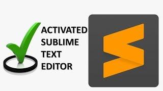 Active sublime text editor 3  life time crack sublime text editor 3.2.2 build 3211