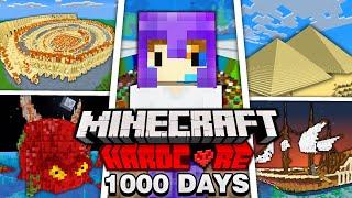 I Survived 1000 Days In HARDCORE Minecraft Full Movie