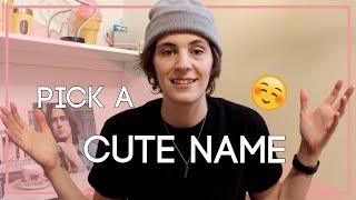 Tips for picking cute non binary names