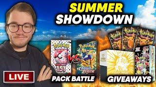 Crown Zenith vs Pokemon 151 Summer Showdown + Giveaways